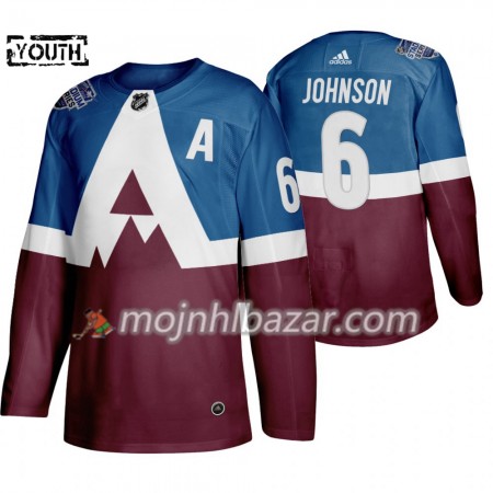 Dresovi Colorado Avalanche Erik Johnson 6 Adidas 2020 Stadium Series Authentic - Dječji